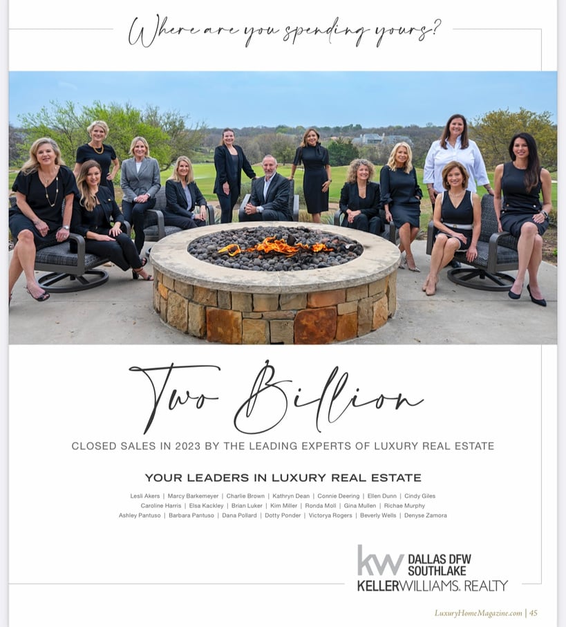 Keller Williams Dallas DFW Southlake Luxury Real Estate Group featuring Kathryn Dean Real Estate